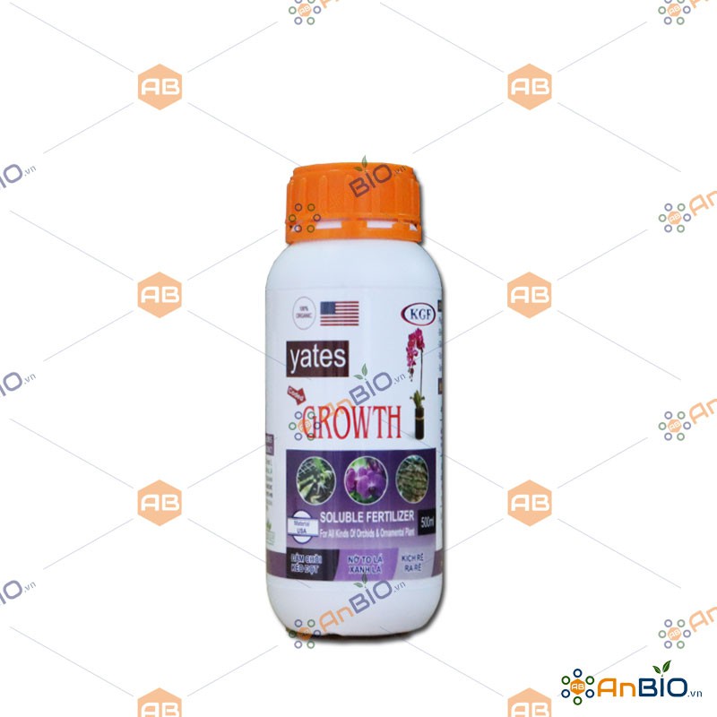 Phân Bón NPK Yates GROWTH Chai 500ml ĐÂM CHỒI - XANH LÁ -RA RỄ MẠNH - D3.1009