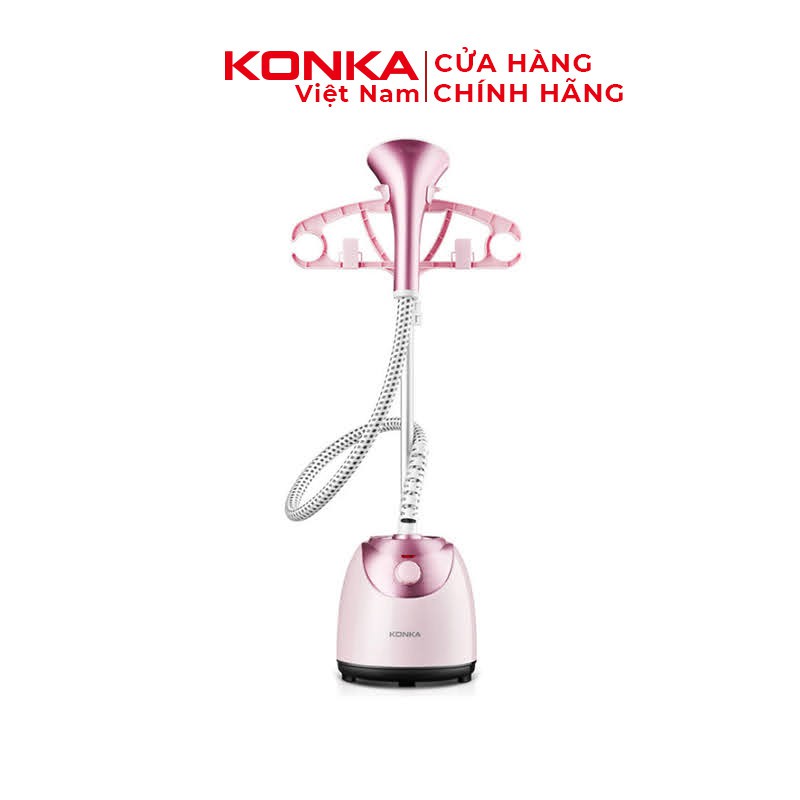 Bàn ủi hơi nước cây đứng Konka KZ-GT17 công suất 1800W phù hợp với mọi loại vải , nhiệt độ lên đến 98 độ C, an toàn, đẹp