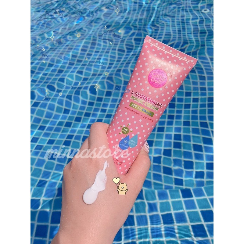 KEM CHỐNG NẮNG NÂNG TONE DA CATHY DOLL MAGIC CREAM