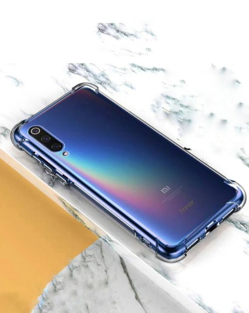 Ốp lưng Xiaomi Mi 9SE dẻo trong suốt Lồi 4 Góc siêu bảo vệ máy hạn chế ố vàng