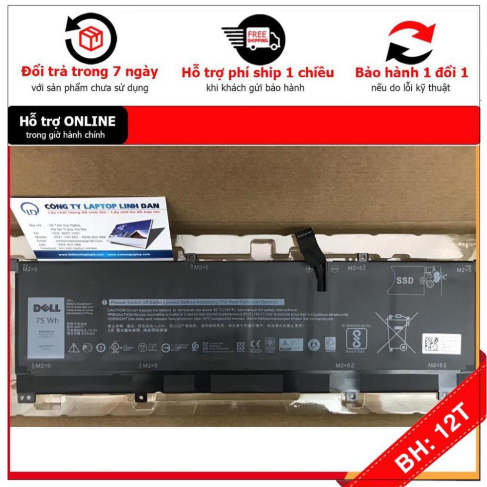 BH12TH . Pin (Original)75Wh Dell XPS 15 9575 8N0T7 TMFYT Battery