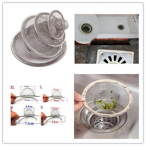Lưới lọc rác bằng thép không gỉ dùng cho bồn rửa nhà vệ sinh