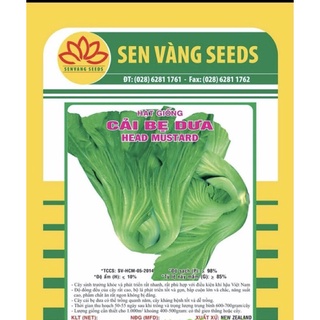 Hạt Giống Cải Bẹ Dưa (20gr)