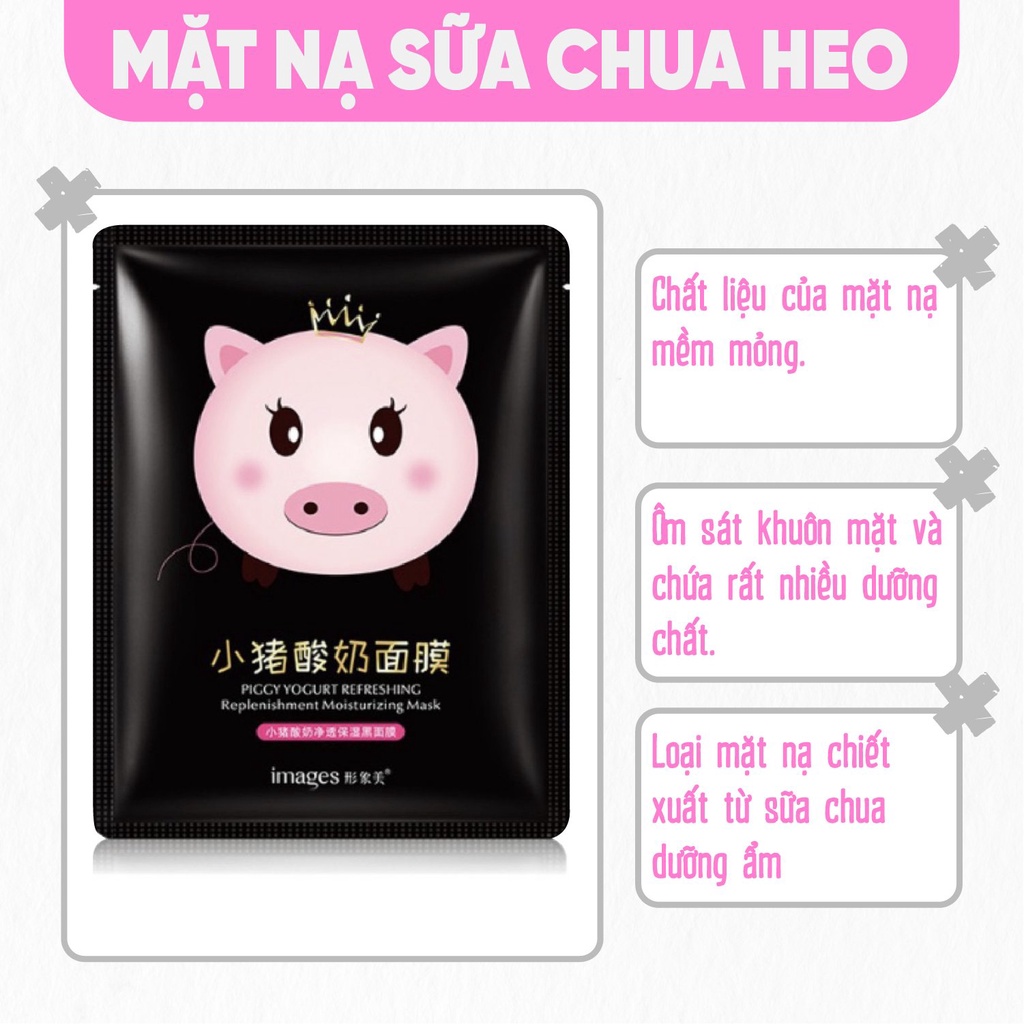 MẶT NẠ SỮA CHUA HEO CẢI THIỆN LÀN DA MỤN PHỤC HỒI DƯỠNG TRẮNG HIỆU QUẢ SamBeauty