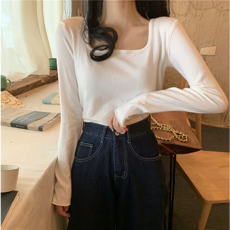 NRVP Áo Sweater Dài Tay Phong Cách Hàn Quốc Sành Điệu Dành Cho Nữ