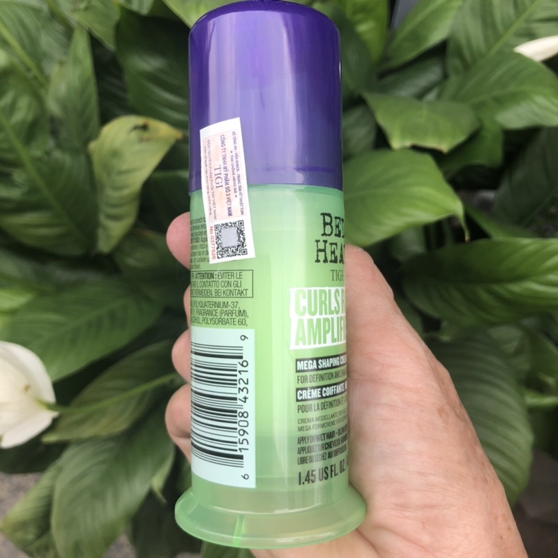 Kem định hình và tách sóng Curls Rock - Amplifier Tigi Catwalk 43ml
