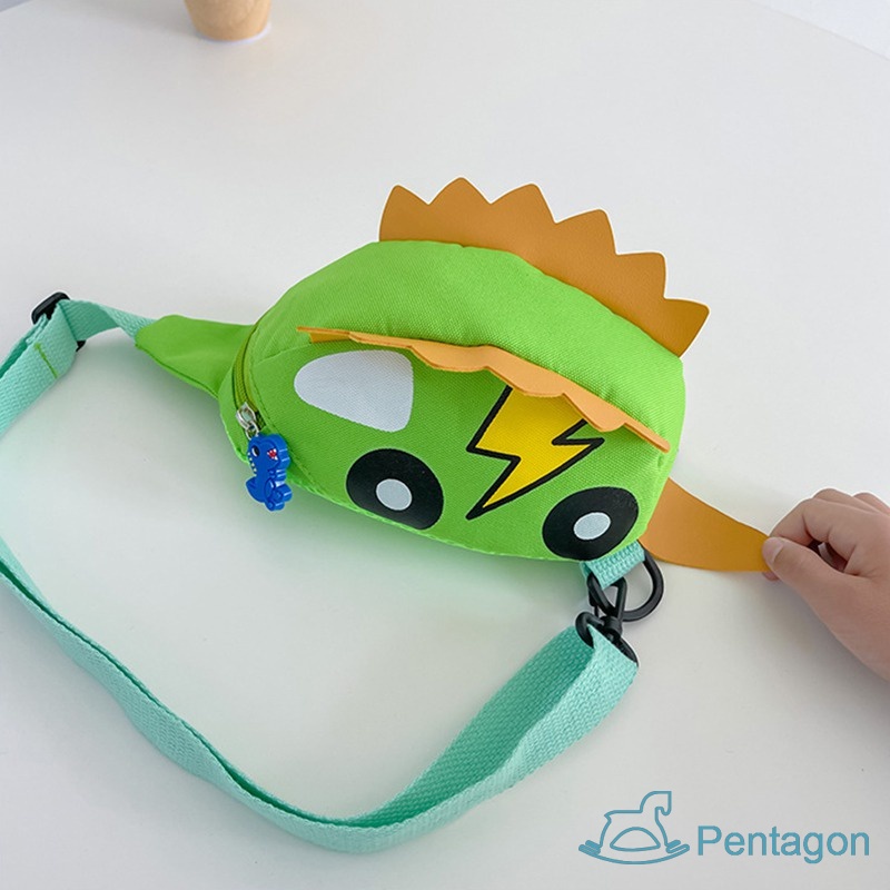 Túi Đeo Chéo Siêu Nhẹ In Họa Tiết Hoạt Hình Phong Cách Hàn Quốc Cho Bé