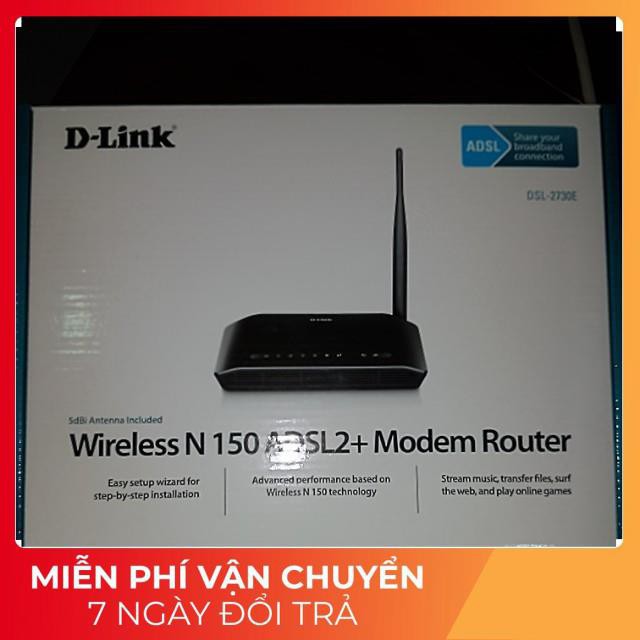 ⚡Bộ định tuyến ADSL/Model Phát WiFi D-Link 2730E