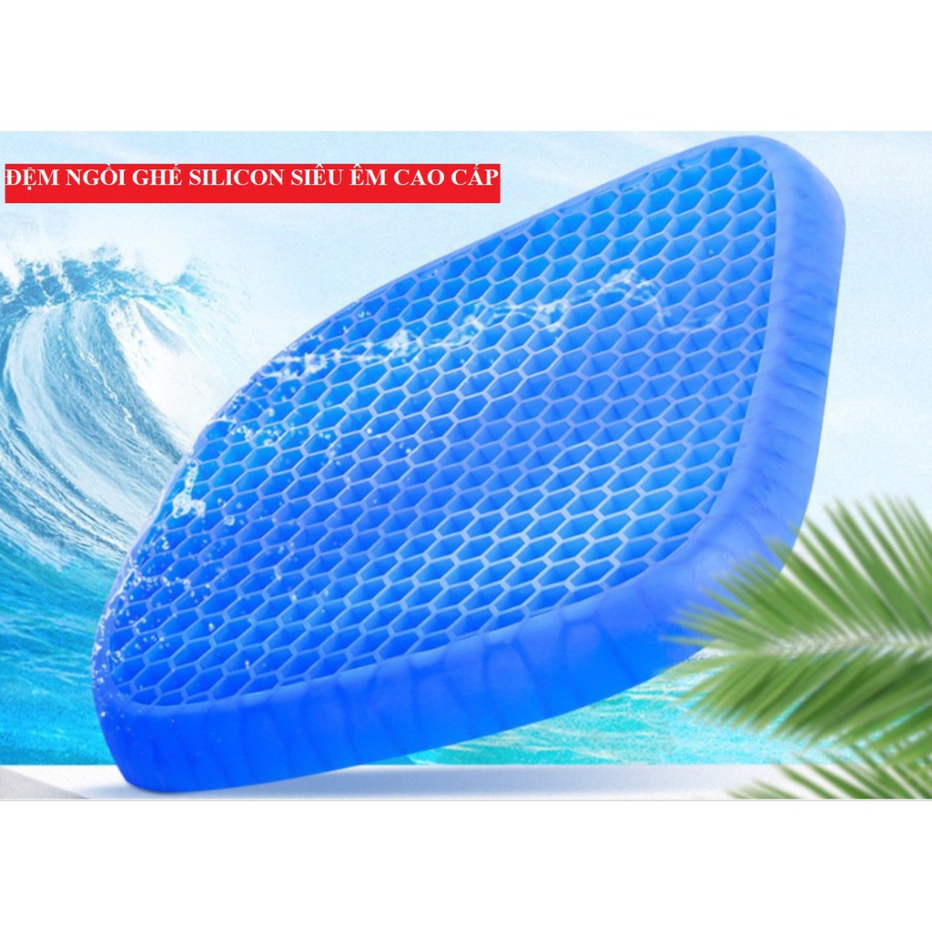 Đệm ngồi thông minh 3d silicon mát lạnh