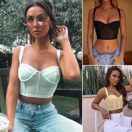 Áo Nữ Không Tay Phối Ren Thời Trang Quyến Rũ