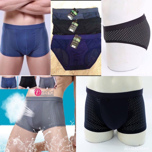 Combo 5 chiếc sịp đùi - chéo nam thông hơi, siêu hot hàng VNXK