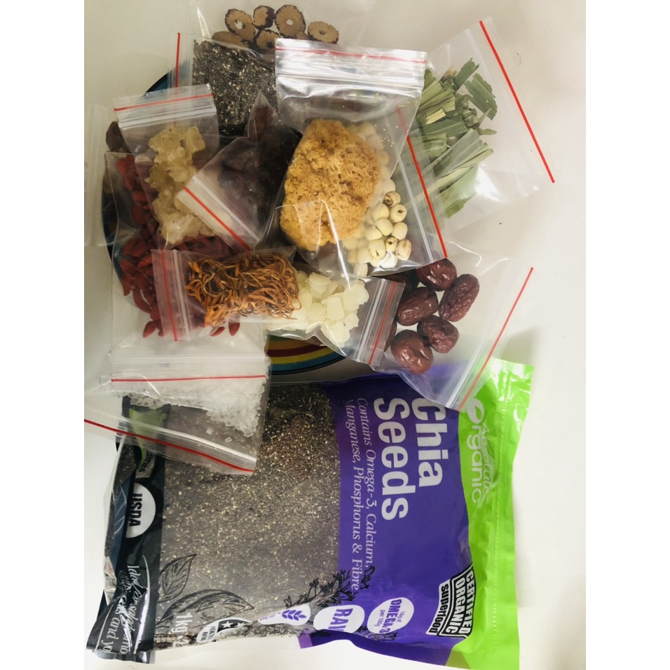 Chè DƯỠNG NHAN (chè TUYẾT YẾN ) THƠM NGON BỔ DƯỠNG ,13 vị 500gr