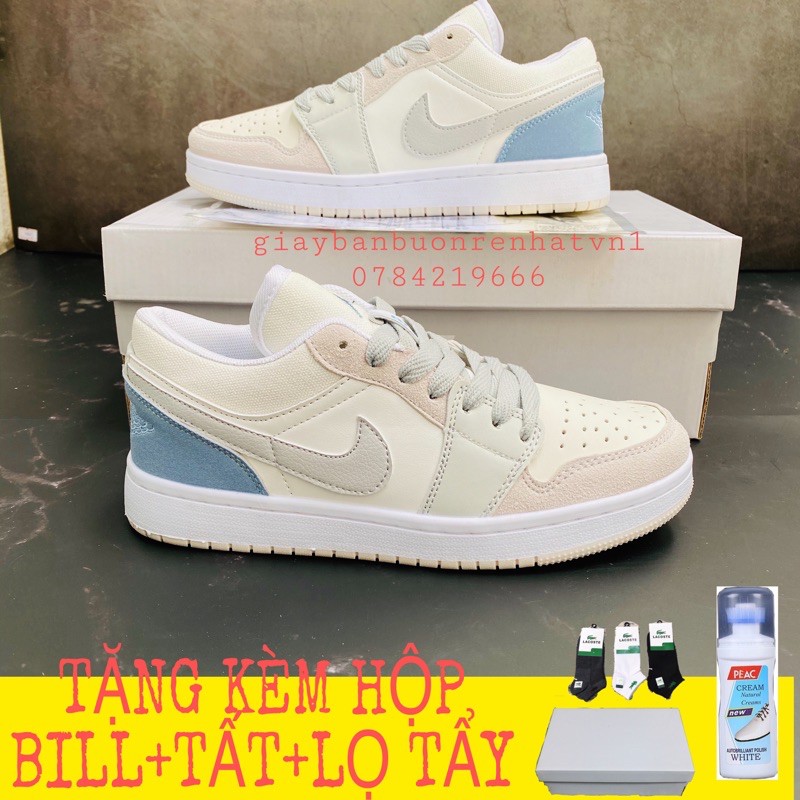 Fullbox bill Tất Lọ Tẩy . giày jd ghi thấp nam nữ