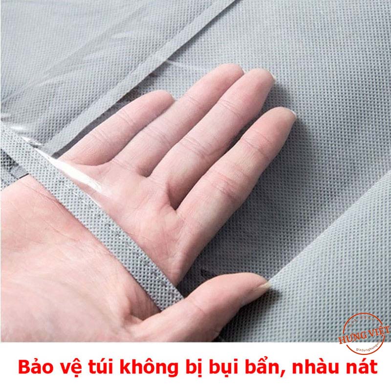 Túi đựng giỏ xách 6 ngăn đa năng treo tường hoặc tủ quần áo, giúp chắn bụi tiện dụng, [TÚI TREO GIỎ]