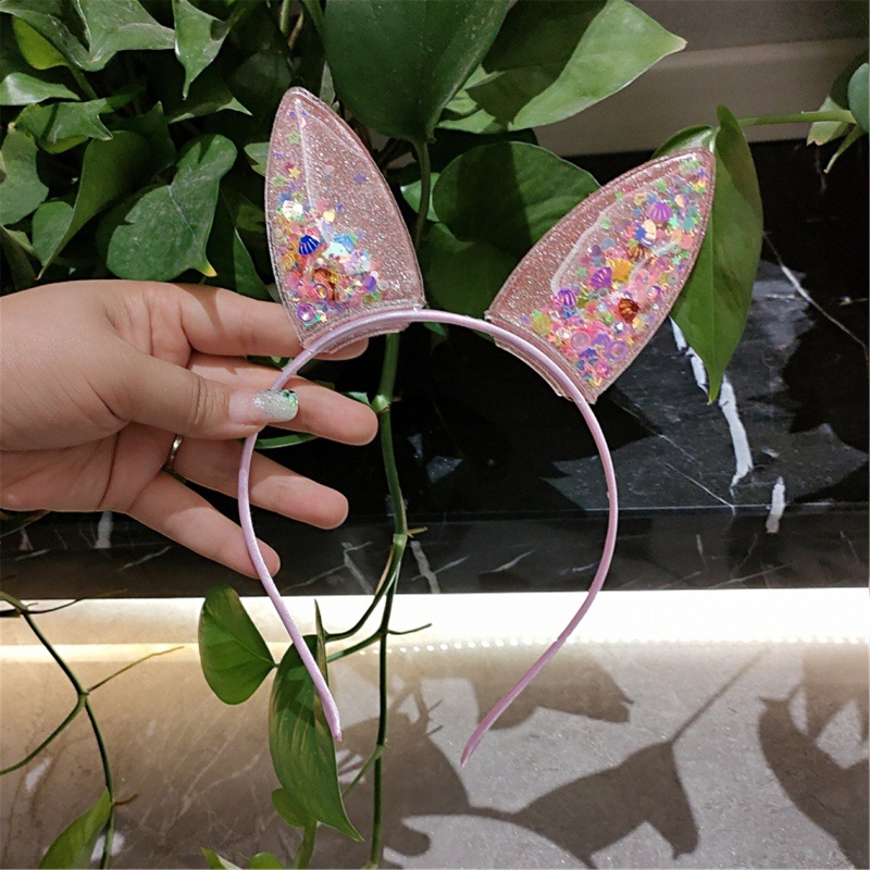 Băng Đô Tai Thỏ Có Đèn LED Phát Sáng