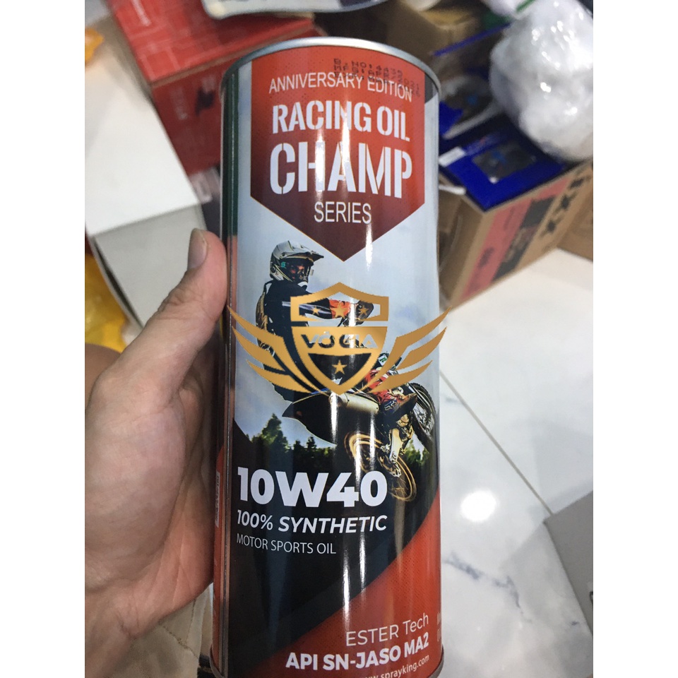 Nhớt Sprayking Racing OIl Champ full tổng hợp 4T