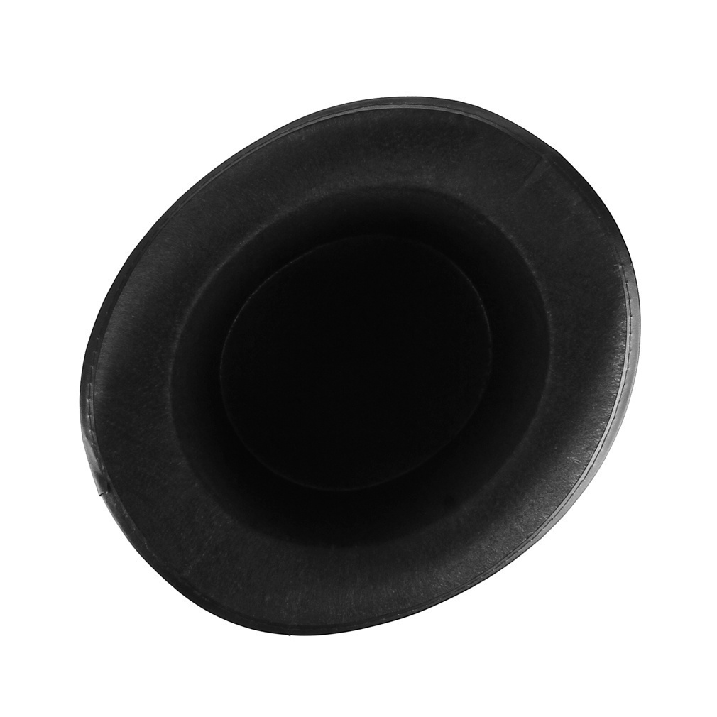 Mũ ảo thuật màu đen kiểu jazz thời trang nam nữ 16cm tiện dụng