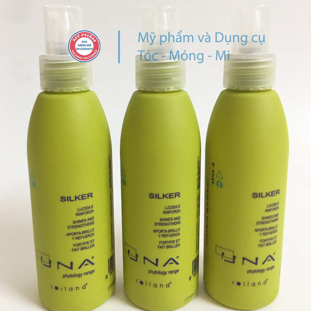 Tinh dầu phục hồi và dưỡng tóc Una xanh Silker 150ml