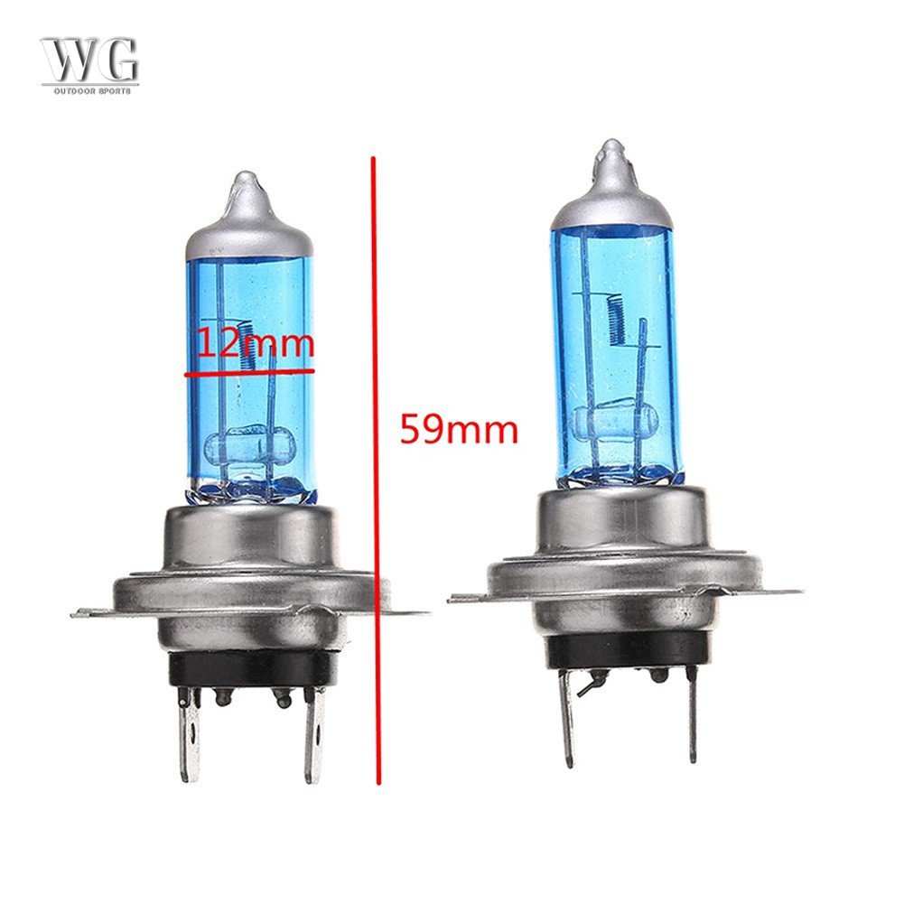 2 Bóng Đèn Pha H7 499 / 477 55w Xenon Siêu Sáng 12v Cho Xe Hơi