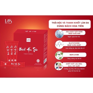 Cốm Bách Hoa Tiên - Colagen đẹp da, tăng v1 cho phụ nữ