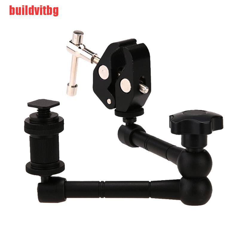 Bộ Cánh Tay 11 Inch + Kẹp Càng Cua Siêu Bền Cho Máy Ảnh Gvq | BigBuy360 - bigbuy360.vn