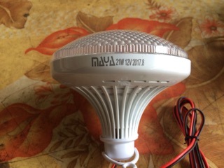 Bóng led tròn 12v, bong led 12v (21w)