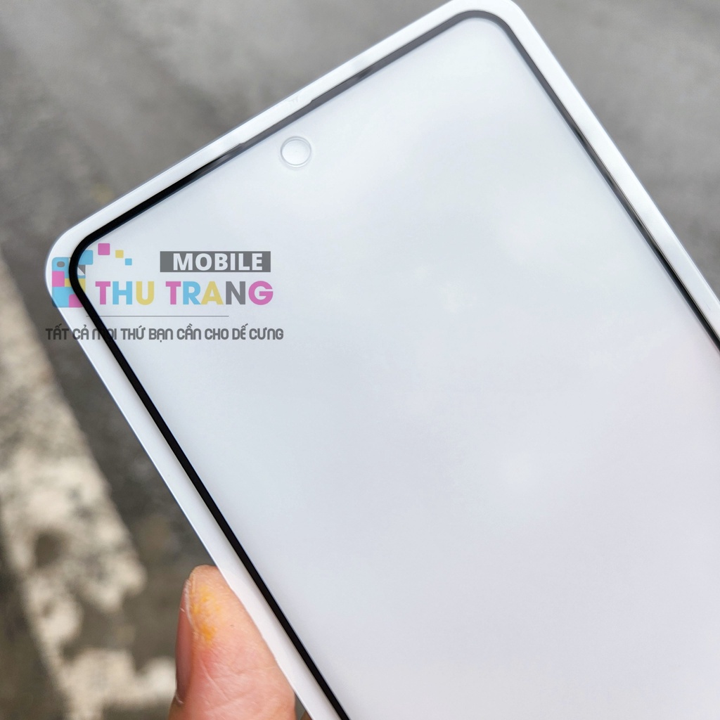 Kính cường lực chống vân tay XỊN Samsung M51 M52 A53 A73 M53 A71 A72 Note 10 Lite S10 Lite A52 A52S S20 FE A51 Full viền