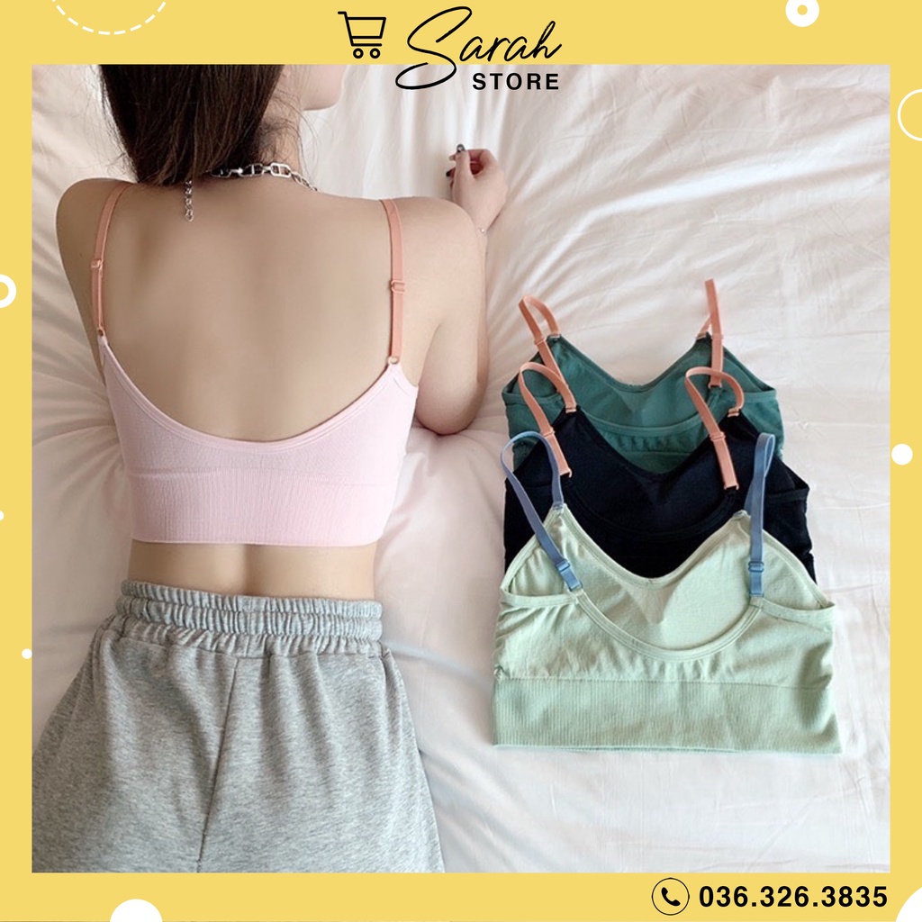 Áo Bra Nữ Hở Lưng Nâng Ngực Nhẹ Mẫu Mới Hot Hit BABE | BigBuy360 - bigbuy360.vn