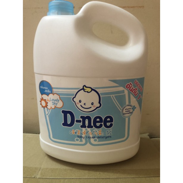 Nước giặt dnee Thái Lan 3 lít (có xanh lá Organic)