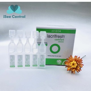 Nước nhỏ mắt nhân tạo không chất bảo quản Avizor Lacrifresh Comfort Unidose 20 tuýp/hộp