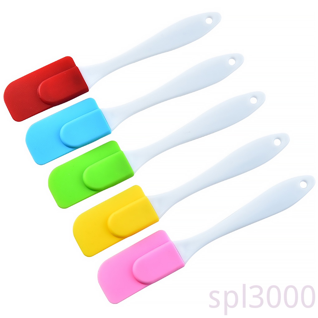 Dụng Cụ Phới Trộn Kem Làm Bánh Bằng Silicone Chống Dính Cách Nhiệt Tiện Dụng