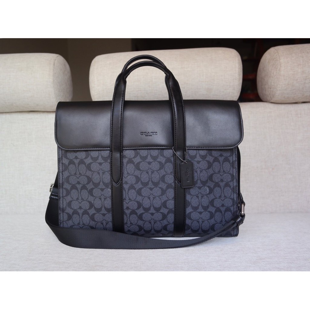 ☸Túi Xách COACH 39775 58097 Metropolian Mới Cho Nam
