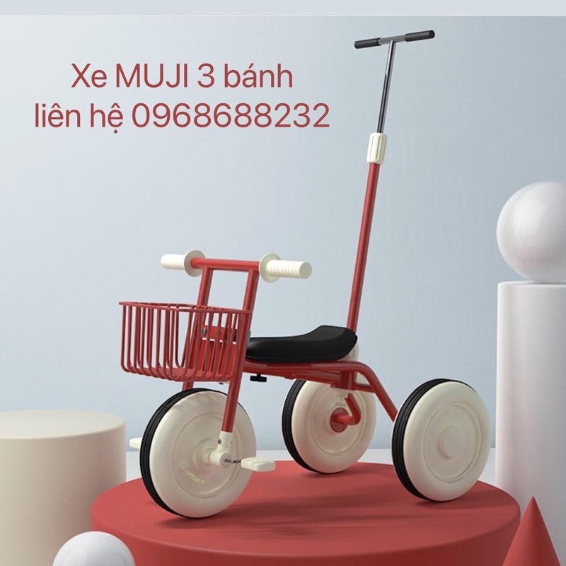 Xe đạp 3 bánh Muji xuất hàn hàng cao cấp dành cho bé