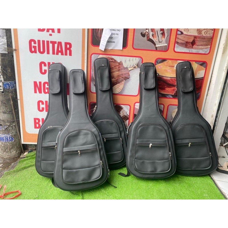 Bao Da Guitar ST.Real Guitar Sài Thành mã D11 chất liệu da 5 lớp