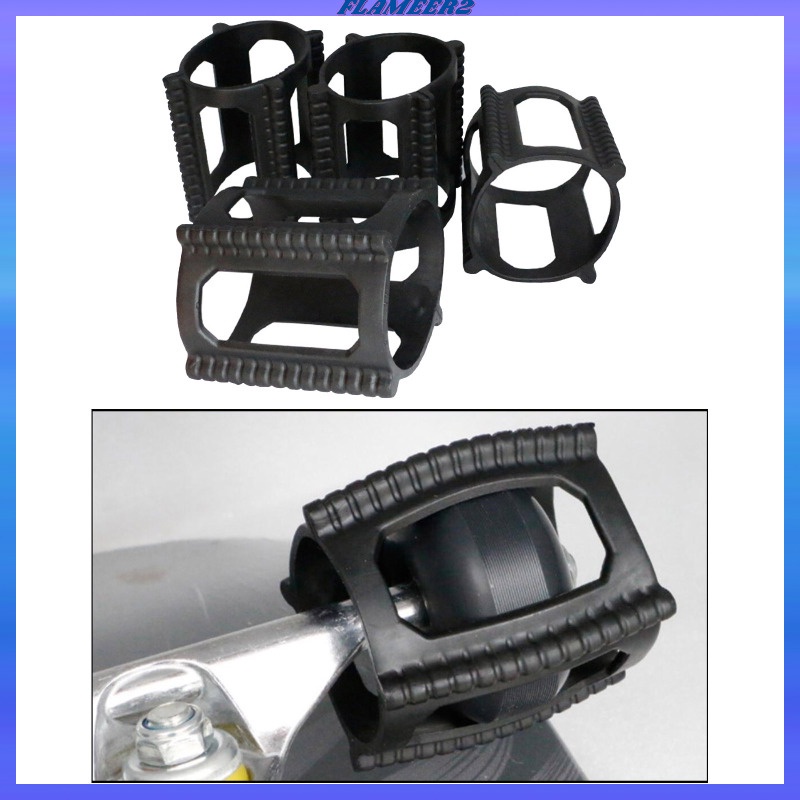 Set 2 / 4 Vỏ Chặn Bánh Xe Chuyên Dụng Cho Ván Trượt