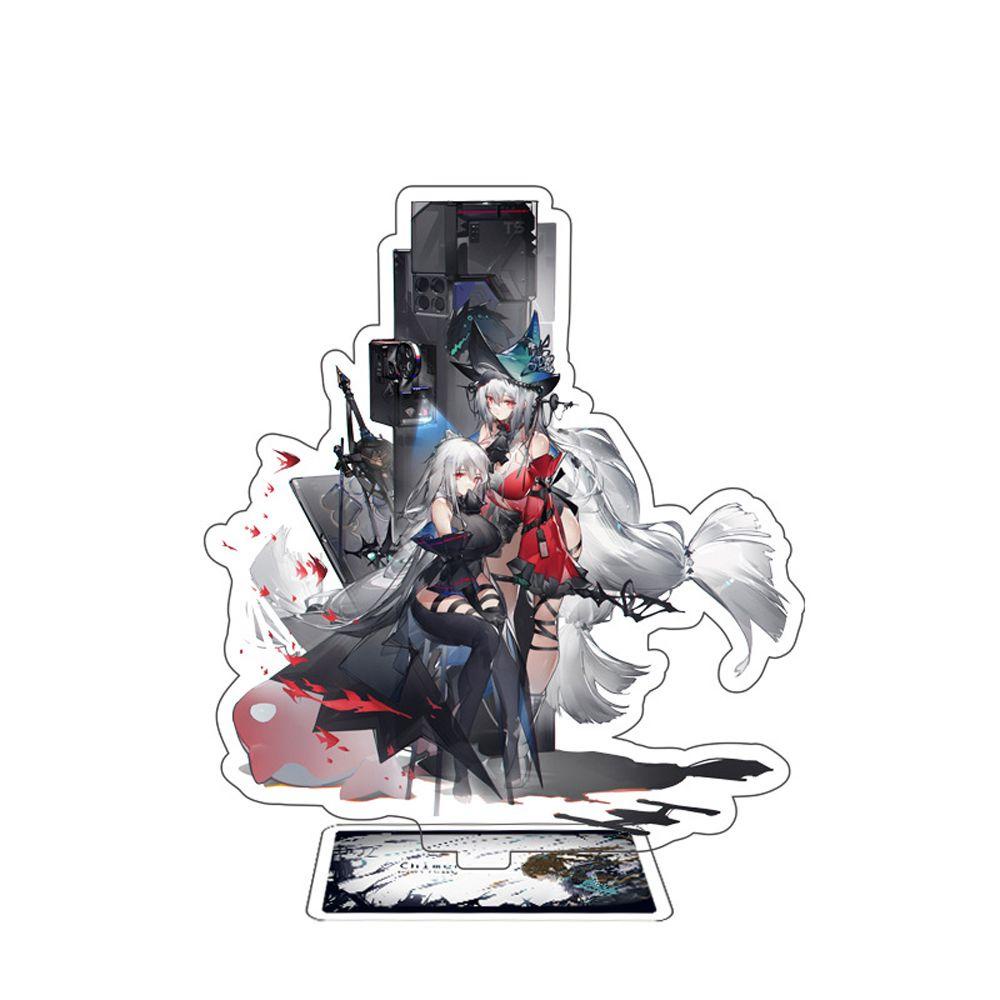 Mô Hình Nhân Vật Anime Hai Mặt Bằng Acrylic Trang Trí Bàn Làm Việc