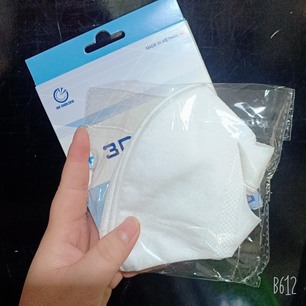 3D Mask Cửu Long_Khẩu Trang Ngăn Khói Bụi Người Lớn | BigBuy360 - bigbuy360.vn