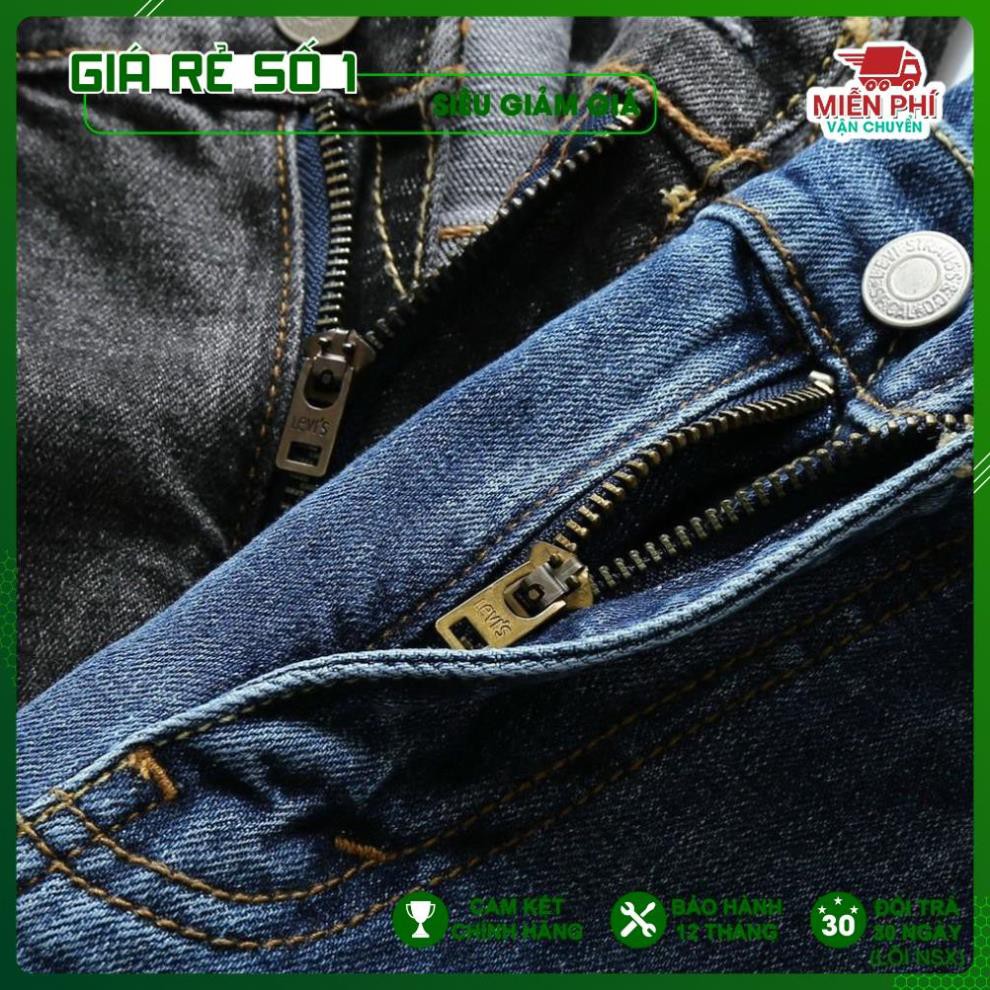 [Bán Sỉ]- Quần Jeans Levis 514 ống đứng, dáng suông, co giãn nhẹ. Hàng xịn Made in Cambodia