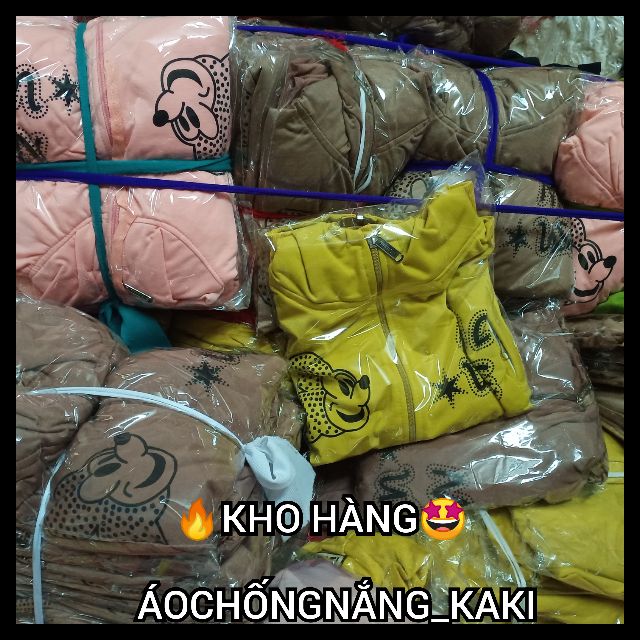 A0020 ️ VIDEO ÁO CHỐNG NẮNG NỮ HOẠT HÌNH
