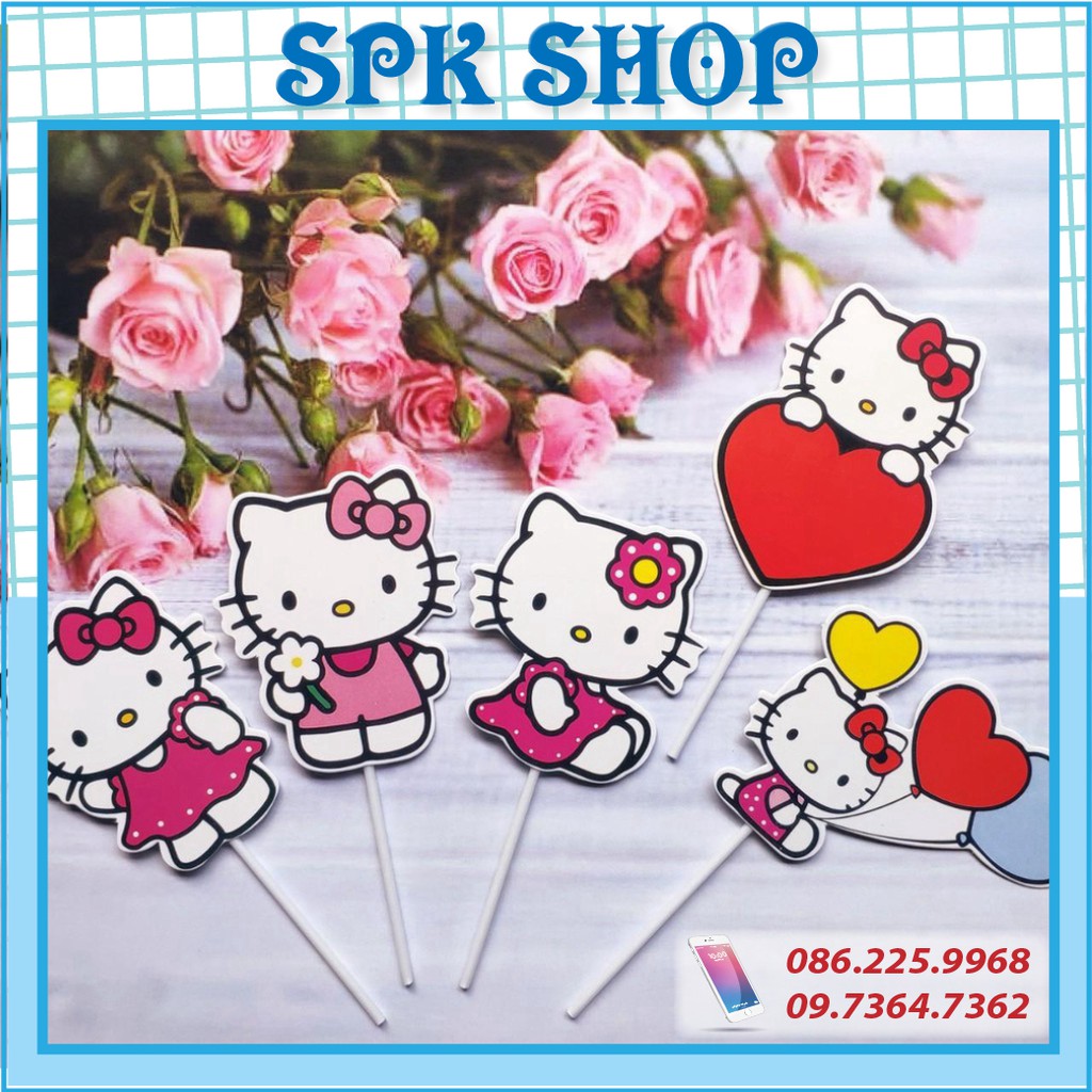 [FREESHIP❤️] Hello Kitti - Sét Cắm Giấy Con Gái