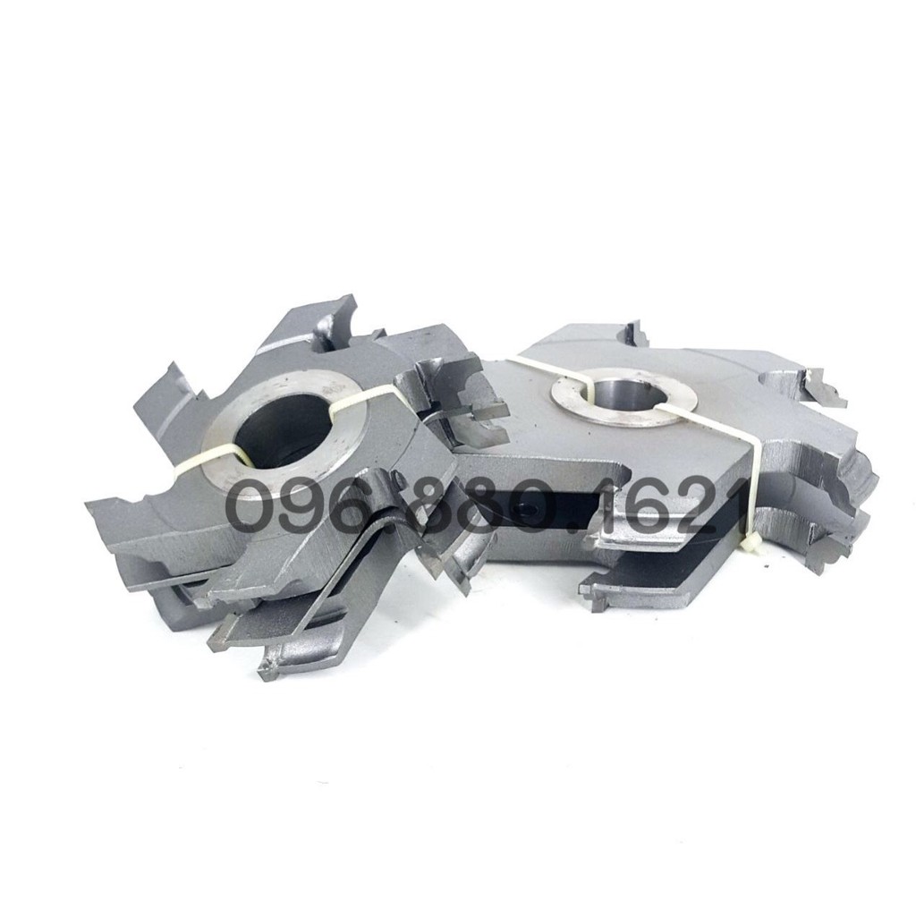 BỘ MŨI PHAY ĐỐ CỬA CHÍNH 5 DAO PHI 180MM - 220MM