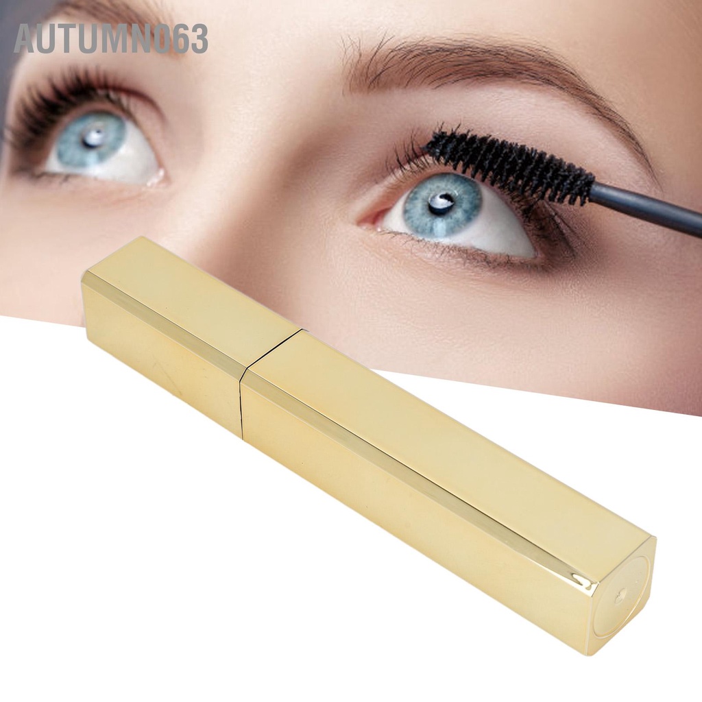 5 cái Ống Mascara Rỗng Lông Mi Vuông Chai Hộp Vàng 10g Bộ Kit cho DIY Autumn063