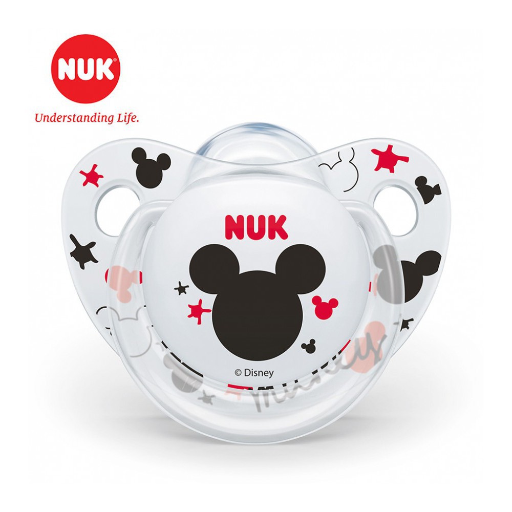 TI GIẢ NUK SLEEPTIME SILICONE 0 - 6M, 6-18M (MICKEY)