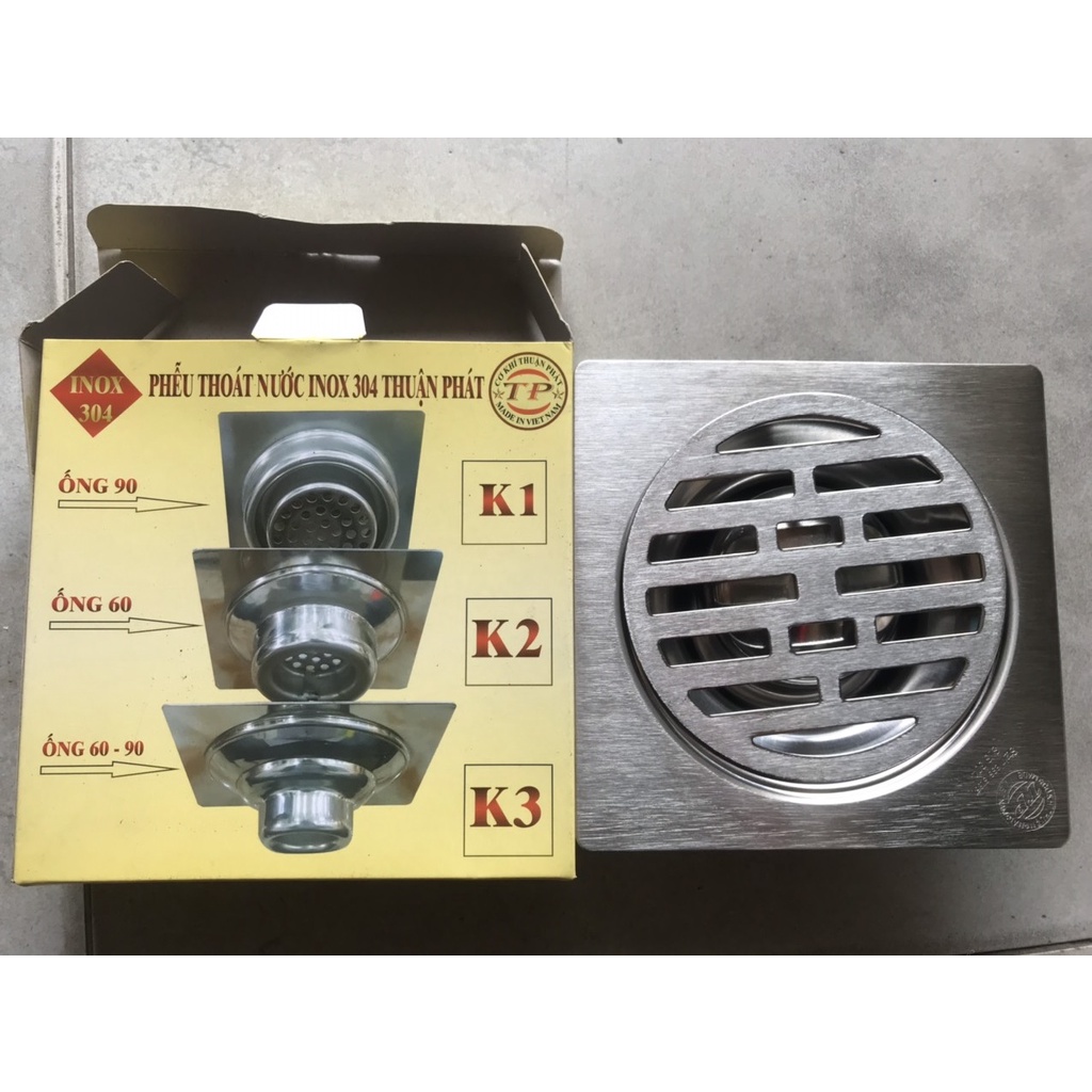 Lọc rác chống hôi inox 304 Thuận Phát- Hàng xịn 100%, chính hãng BH 24 tháng