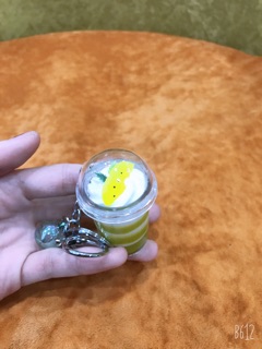 Móc khoá trà sữa