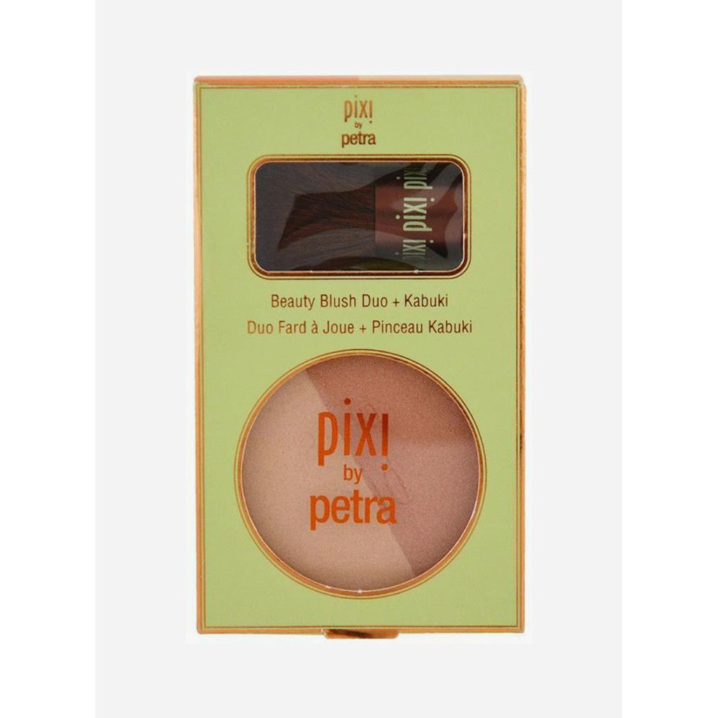 Pixi Beauty - Phấn má kèm cọ Pixi Beauty Blush Duo + Kabuki 10.21g