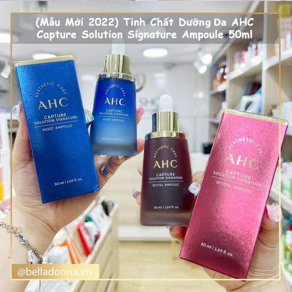 Tinh Chất Dưỡng Da AHC Capture Solution Signature Ampoule 50ml