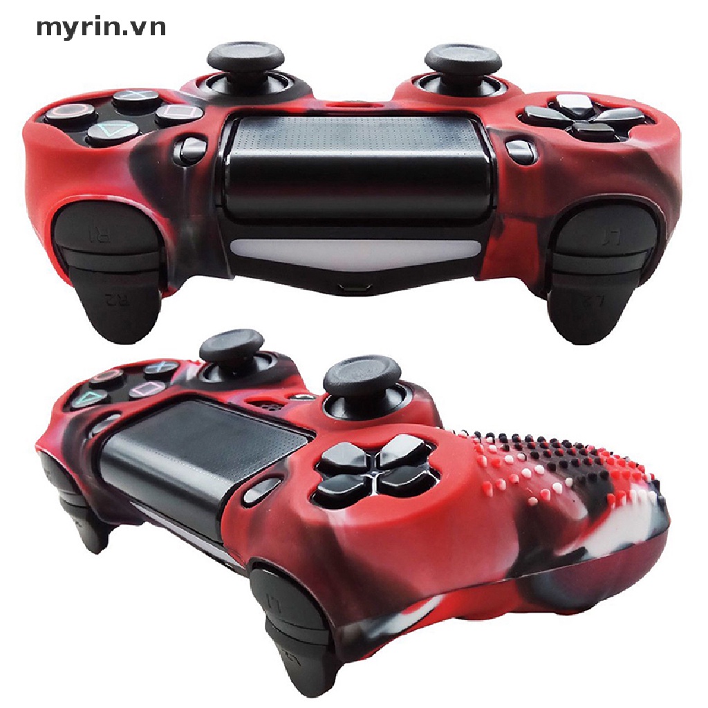 Vỏ Bọc Silicon Họa Tiết Rằn Ri Cho Tay Cầm Chơi Game PlayStation 4 PS4 Vn VN VN