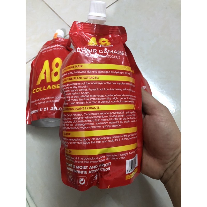 Phục Hồi Tóc Collagen A8 REPAIR DAMAGED - Hàng Chính Hãng Mẫu Mới | BigBuy360 - bigbuy360.vn