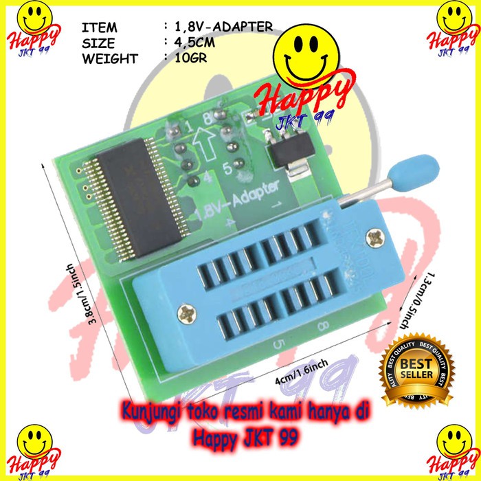 Đầu Chuyển Đổi 1.8v 1.8v Bios Ezp2010 Ezp 2010 2019 Ezp2019 Rt809f Chất Lượng Cao